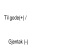 Til gode(+) /  Gjentak (-)